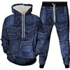 BNMKYTWASJP Tuta da jogging da uomo, 2 pezzi, stile casual e atletico, Uomo5, 6XL