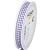 Halbach Seidenbänder Premium Quadri Vichy Nastro per Regali (lavanda) | Larghezza 10 mm Lunghezza 25 m | Nastro a quadri prodotto in Germania | Nastrino quadrettato disponibile in molti colori