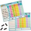 Baker Ross FN438 Tabelloni settimanali delle ricompense - Confezione da 5, tabelloni delle ricompense e delle faccende domestiche per bambini, rinforzo positivo per i bambini