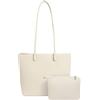 HAWEE Elegante Borsa Tote da Donna - Borsa a Tracolla in Morbida Pelle Sintetica - Borsetta con Pochette Adatta per Viaggi Incontri Lavoro Shopping Vita Quotidiana