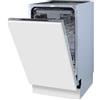 Hisense HV523E10 Lavastoviglie da incasso a Scomparsa Totale 10 Coperti Classe E