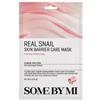 Some By Mi Real Care Mask Snail Skin Barrier Care Mask Maschera in tessuto 20 ml