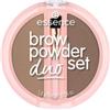 essence brow powder duo set Polvere per sopracciglia 2 g Nr. 01 - Light