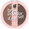 essence brow powder duo set Polvere per sopracciglia 2 g Nr. 02 - Medium