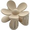 Solida Haarklammer Blume, beige Fermacapelli 1 pz.