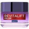 L'Oréal Paris Revitalift Filler [+ acido ialuronico] crema da giorno rimpolpante intensiva anti-età Crema da notte 50 ml