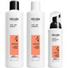 Nioxin System 4 Scalp + Hair Thickening Kit 2 Set per la cura dei capelli 1 pz.