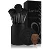 Luvia Prime Vegan Pro - Black Edition Set di pennelli 1 pz.