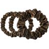 Slip Pure Silk Back To Basics Assorted Scrunchies Dark Brown Elastico per capelli 3 pz.