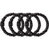 Slip Pure Silk Back To Basics Skinny Scrunchies Black Elastico per capelli 4 pz.