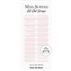 Miss Sophie UV Gel Wraps Make Me Blush Smalto adesivo 20 pz. Make Me Blush