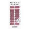 Miss Sophie UV Gel Wraps Rosewood Love Smalto adesivo 20 pz. Rosewood Love