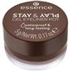 essence STAY & PLAY Gel Eyeliner Pot Eyeliner 5 g Nr. 02 - Brown