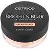 CATRICE Bright & Blur Setting Powder Cipria fissativa 8 g Nr. 030 - Soft Peach