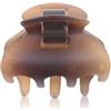 Solida Molletta per onde 4,5 cm x 3,7 cm marrone Fermacapelli 1 pz.
