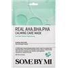 Some By Mi Real Care Mask AHA-BHA-PHA Calming Care Mask Maschera in tessuto 20 ml