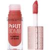 REVOLUTION Pout Bomb Plumping Gloss Lucidalabbra 4.6 ml Melba Warm Peach