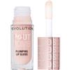 REVOLUTION Pout Bomb Plumping Gloss Lucidalabbra 4.6 ml Milky Sheer Holo