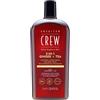 American Crew Hair Care & Body 3in1 Ginger & Tea Shampoo per capelli 1000 ml