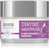 lavera Crema viso notte rassodante triplo Hyaluron e Bakuchiol Crema per il viso 50 ml