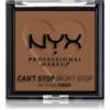 NYX Professional Makeup Can't Stop Won't Stop Mattifying Powder Cipria compatta 6 g Nr. 09 - Deep