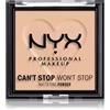 NYX Professional Makeup Can't Stop Won't Stop Mattifying Powder Cipria compatta 6 g Nr. 03 - Light Medium