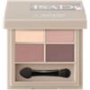 IsaDora The Eyeshadow Quartet Ombretto 4 g Nr. 01 - Muddy Nudes