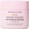 REVOLUTION Loose Baking Powder Cipria in polvere 30 g Rose
