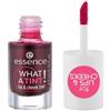 essence WHAT A TINT! lip & cheek tint Tinta labbra 5 ml Nr. 01 - Kiss from a rose