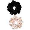 GLOV Scrunchies 2 Pack S - Champagne/Black Elastico per capelli 2 pz.