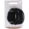 Solida Elastico per capelli neri, 5 cm, 9 pezzi Elastico per capelli 9 pz.