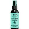 NYX Professional Makeup Dewy Finish Spray fissante 60 ml Nr. 02 - Translucent