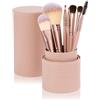 Zoë Ayla Makeup Brush Set and Cylindric Case 7 Pices Set di pennelli 1 pz.