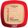 L'Oréal Paris Infaillible 24H Fresh Wear Fondotinta compatto 9 g Nr. 130 - True Beige