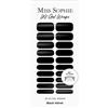 Miss Sophie UV Gel Wraps Black Velvet Smalto adesivo 20 pz. Black Velvet