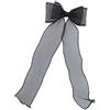 Solida duckclip con fiocco nero Fermacapelli 1 pz.