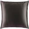 Slip Pure Silk 80x80 Pillowcase Charcoal Cuscino 1 pz.