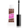 NYX Professional Makeup The Brow Glue Instant Brow Styler Gel per sopracciglia 5 g Medium Brown