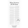 Miss Sophie UV Gel Wraps Transparent Smalto adesivo 20 pz. Transparent