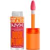 NYX Professional Makeup Duck Plump Lip Lacquer Lucidalabbra 7 ml Nr. 09 - Strike A Rose