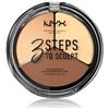 NYX Professional Makeup 3 Steps to Sculpt Palette make-up 15 g Nr. 02 - Light