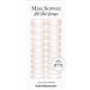 Miss Sophie UV Gel Wraps Nude Babyboomer Smalto adesivo 20 pz. Nude Babyboomer