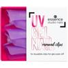 essence studio nails UV GEL NAIL removal clips Solvente per unghie 5 pz.