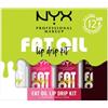 NYX Professional Makeup Fat Oil Lip Drip Kit Lip Gloss 4er Set Set make-up per labbra 1 pz. My Main, Missed Call, Newsfeed, Status Update