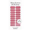 Miss Sophie UV Gel Wraps Sweetheart Smalto adesivo 20 pz. Sweetheart