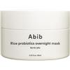 Abib Rice Probiotics Overnight Mask Barrier Jelly Maschera viso 80 ml
