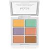 NYX Professional Makeup 3C Conceal, Correct, Contour Palette correttori 9 g Nr. 04 - Creme