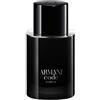 Giorgio Armani Code Homme Parfum Refillable Profumo 50 ml