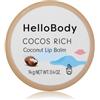 HelloBody COCOS RICH Coconut Lip Balm Balsamo per labbra 14 g