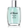 s.Oliver Here & Now Men Eau de Toilette 30 ml